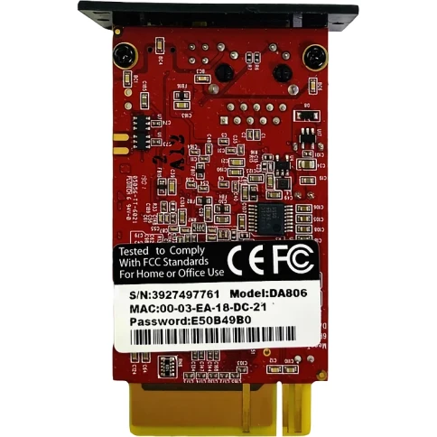 SNMP карта Megatec DA806 (NetAgentA) RJ45 ETH 1Gbit и mini USB фото 6