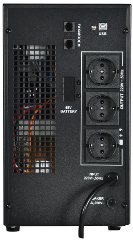 ITK ELECTRA LT ИБП 2кВА/1,6кВт с АКБ 4х7AH USB Schuko фото 2
