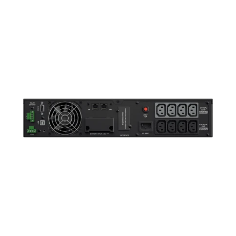 ИБП CyberPower OL1500ERTXL2U, Rackmount, Online, 1500VA/1350W, 8 IEC-320 С13 розеток, USB&Serial, RJ11/RJ45, SNMPslot, LCD дисплей, Black, 0.5х0.6х0.2м., 22.3кг./ UPS Online CyberPower OL1500ERTXL2U 1500VA/1350W USB/RS-232/Dry/EPO/SNMPslot/RJ11/45/ВБМ фото 6