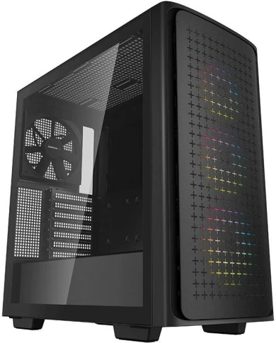 Корпус Deepcool CK560 черный ATX 3x120mm 4x140mm 2xUSB3.0 audio bott PSU [R-CK560-BKAAE4-G-1] фото 1
