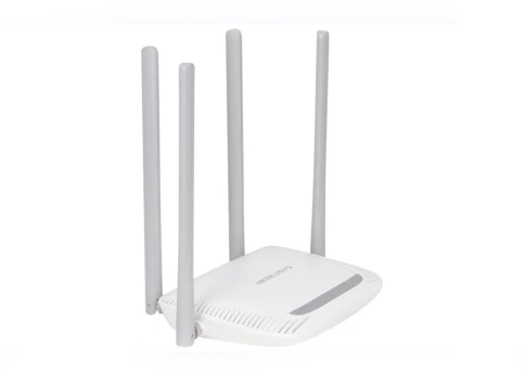 Маршрутизатор/ N300 Wi-Fi router, 2.4 GHz, 1 WAN port 10/100Mbps + 3-port LAN 10/100 Mbps, 4 fixed antenna фото 4