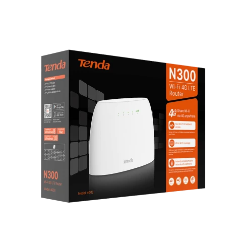 Маршрутизатор/ 4G LTE wiFi 802.11b/g/n роутер,поддержка FDD LTE/TDD LTE/DC-HSPA+/GSM, 802.11 b/g/n 300Мбит/с, поддержка TR069, слот для SIM-карт фото 4