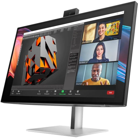 Монитор HP 27" Series 7 Pro 727pm черный IPS LED 5ms 16:9 HDMI M/M Cam матовая HAS Piv 2000:1 400cd 178гр/178гр 3840x2160 60Hz FreeSync Premium DP 4K USB 7кг фото 3
