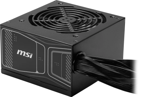 Блок питания ПК/ Power Supply MSI MAG A850GN PCIE5, 850W 80+ Gold (ATX, 3.1, PCIe 5.1, Non-modular, 1x24(20+4)pin, 2xCPU 8(4+4)pin, 2xPCIe*2 8(6+2)pin, 1x12VHPWR (450W), 4xSATA3, 4xMOLEX4pin, Active, 120x120mm, 140x150x86mm, APFC, black) фото 10