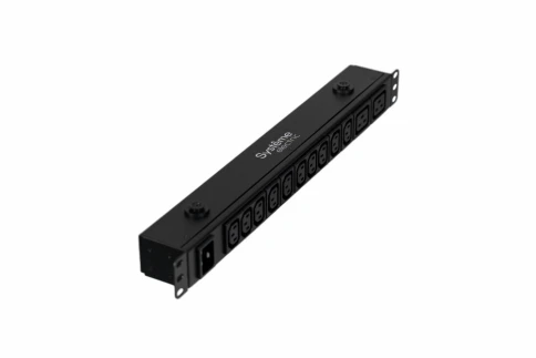 БРП Uniprom, базовый, 1U, 240В, 1Ф, 16A, 10xC13 2xC19, 2м кабель, IEC320 C20 фото 2