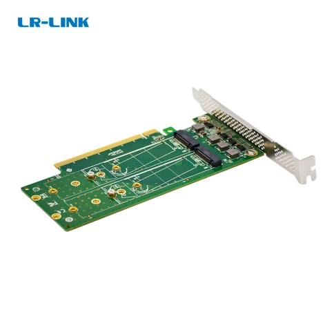 Адаптер для SSD/ PCIe x16 to 4-Port M.2 NVMe SSD Adapter фото 2