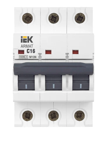 ARMAT Авт. выкл. M10N 3P C 16А IEK фото 1