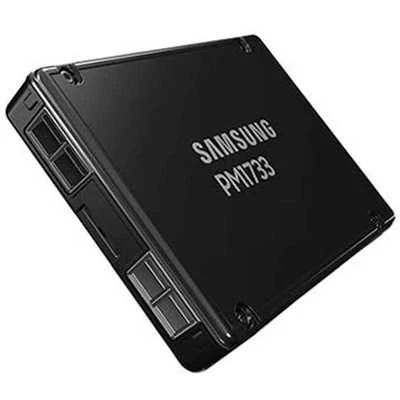 Твердотельный накопитель/ Samsung SSD PM1733, 3840GB, U.2(2.5" 15mm), NVMe, PCIe 4.0 x4/dual port x2, V-NAND, R/W 7000/3800MB/s, IOPs 1 500 000/135 000, TBW 7008, DWPD 1 (12 мес.) updated controller фото 2