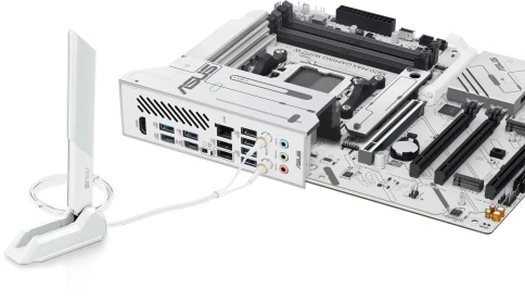 Материнская плата Asus X870 MAX GAMING WIFI7 W SocketAM5 AMD X870 4xDDR5 ATX AC`97 8ch(7.1) 2.5Gg RAID+HDMI фото 8