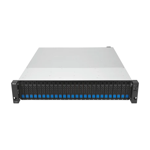 Серверная платформа/ ASUS VS320D-RS26-D1712106Z, 2U, Intel Xeon 64-bit 4-core, 4x DDR4 ECC DIMM, 26 x 2.5" SATA/SAS hsb, 1x 1GbE RJ45 LAN Port, 2x 12Gb/s SAS Wide Port, 1+1 850W фото 2
