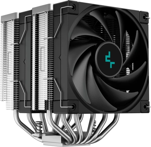 Кулер Deepcool AK620 Soc-AM5/AM4/1200/1700/1851 черный 4-pin 11-28dB Al+Cu 260W 1456gr Ret (R-AK620-BKNNMT-G) [R-AK620-BKNNMT-G] фото 2