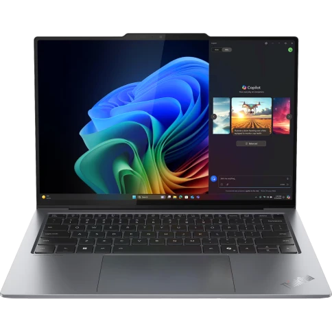 Ноутбук/ Lenovo ThinkPad X9-14 G1 Aura Edition, 14"(2880X1800)OLED 500nit 120Hz Touch, Copilot+ PC , Intel U7 258V,  32GB,  1TB SSD,  Intel Arc 140V, Cam 8MP RGB+IR, Intel Wi-Fi® 7 BE201+BT, 55Wh, FPR,  BKLT KB ENG, Win 11 Pro, 1Y фото 1
