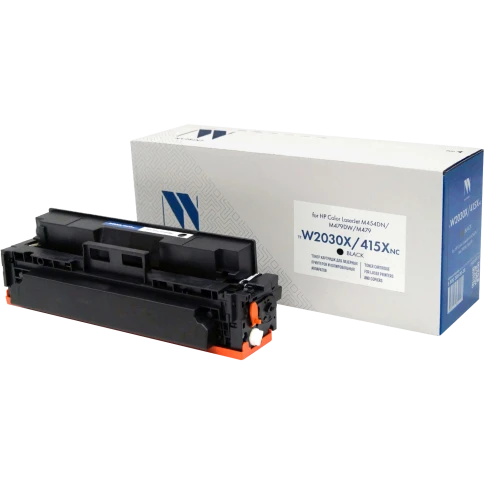 -/ Тонер-картридж NVP NV-W2030X 415X Black (БЕЗ ЧИПА) (БЕЗ ГАРАНТИИ) фото 1
