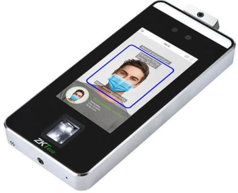 Терминал контроля доступа биометрический с измерением температуры тела ZK-Speedface-V5L[TD] фото 1