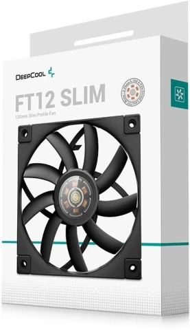 Вентилятор для корпуса Deepcool FT12 Slim 120х120x15 черный 4-pin 25.6дБ (R-FT12SLIM-BKWPN1-G) Ret фото 5