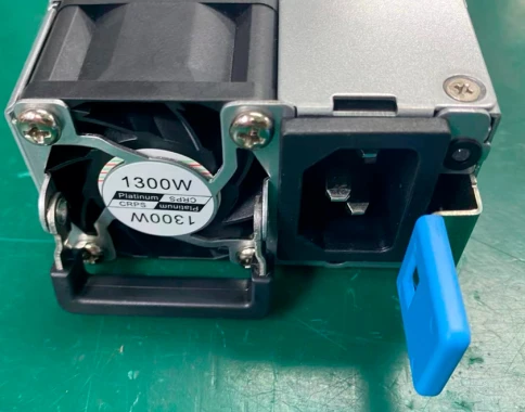 Блок питания серверный/ Server power supply Qdion Model U1A-D1300-L P/N:99MAD11300I1170114 CRPS 1U Module 1300W Efficiency 80 Plus Platinum, Gold Finger (option), Cable connector: C14 фото 3