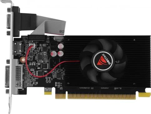 Видеокарта Biostar PCI-E GT710-2GB D3 LP NVIDIA GeForce GT 710 2Gb 64bit DDR3 954/1333 DVIx1 HDMIx1 CRTx1 HDCP Ret low profile [VN7103THX6] фото 2