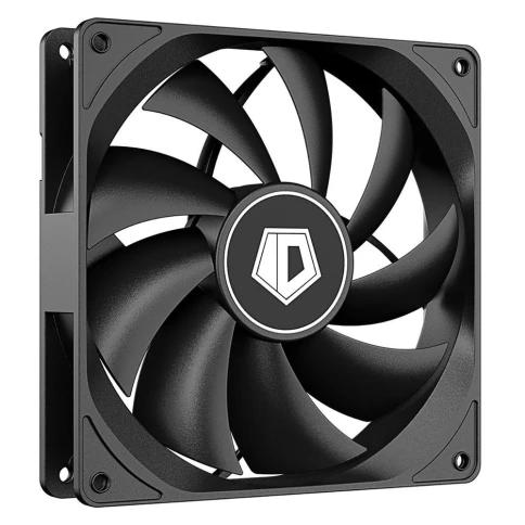 Вентилятор для корпуса ID-Cooling FL-12025K 120х120x25 черный 3-pin 21дБ Ret [FL-12025K] фото 14