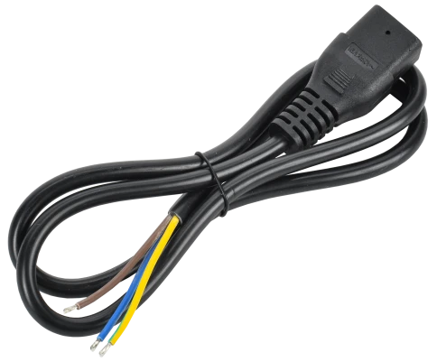 ITK Кабель электропитания PDU 3х1,5 1М C19-б/р фото 1