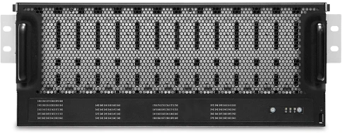 Серверная платформа/ SB405-VL, 4U, 2xLGA-3647, 102-bay, 12G EOB backplane, CRPS 2000W, Vela, Intel® Xeon® Scalable Processors, 16x  DDR4 RDIMM, Intel PCH C620 series, 2x PCIe x16 expansion slots, OCP MEZZ V2, 2x CPU heatsinks, 41"" slide rail, p фото 1