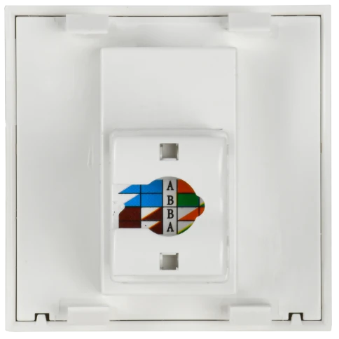 PRIMER РКИ-20-00-П-6 Розетка RJ45 кат.6 (2 мод.) бел. IEK фото 3