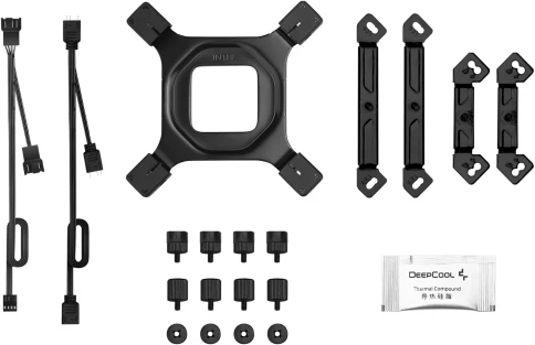 Устройство охлаждения(кулер) Deepcool AG620 Bk V2 ARGB Soc-AM5/AM4/1200/1700/1851 черный 4-pin 15-29dB Al+Cu 260W 1330gr Ret (R-AG620-BKAMMN-GJD) фото 9