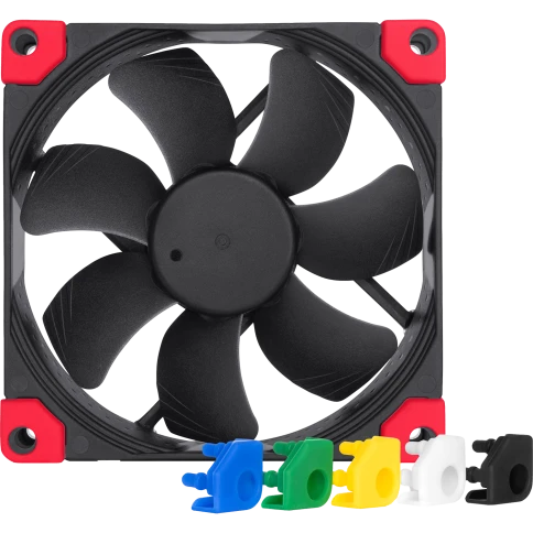 Кулер для корпуса/ Case Cooler Noctua NF-A9 PWM chromax.black.swap (92x92x25mm, 4-pin PWM, 46.44CFM, 22.8dBA, 2000RPM, Black) фото 1