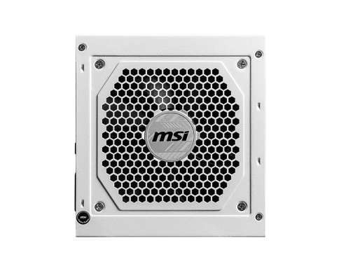 Блок питания ПК/ Power Supply MSI MAG A850GL PCIE5 WHITE, 850W 80+ Gold (ATX, 3.1, PCIe 5.1, Full modular, 1x24(20+4)pin, 2xCPU 8(4+4)pin, 4xPCIe*2 8(6+2)pin, 1x12VHPWR, 8xSATA3, 4xMOLEX4pin, Active, 120x120mm, 140x150x86mm, APFC, white) фото 4