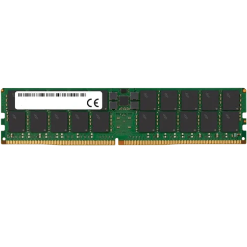 Память оперативная/ Micron 64GB DDR5 5600 MT/s CL46 2Rx4 ECC Registered DIMM 288pin фото 1