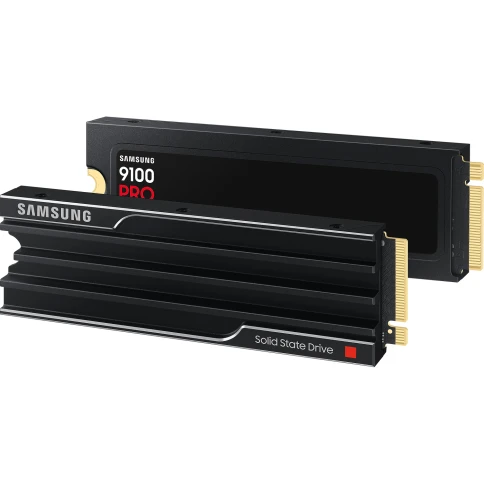 Твердотельный накопитель/ Samsung SSD 9100 PRO, 2000GB, M.2(22x80mm), NVMe 2.0, PCIe 5.0 x4, V-NAND TLC, R/W 14700/13400MB/s, IOPs 1 850 000/2 600 000, TBW 1200, DWPD 0.3, with Heatsink (12 мес.) фото 7