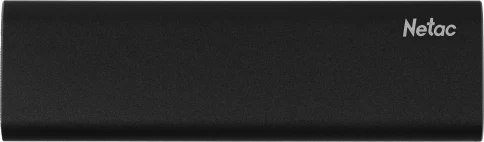 Накопитель SSD Netac USB-C 1Tb NT01ZSLIM-001T-32BK Z Slim 1.8" черный фото 4