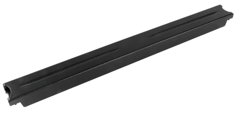 Plastic plug Systeme Electric, Excelente series, 1U , 19", tool-free installation, black (10 pcs.) фото 1