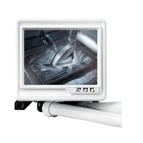 Жидкостная система охлаждения ASUS ROG RYUJIN III 360 ARGB EXTREME WHT фото 8