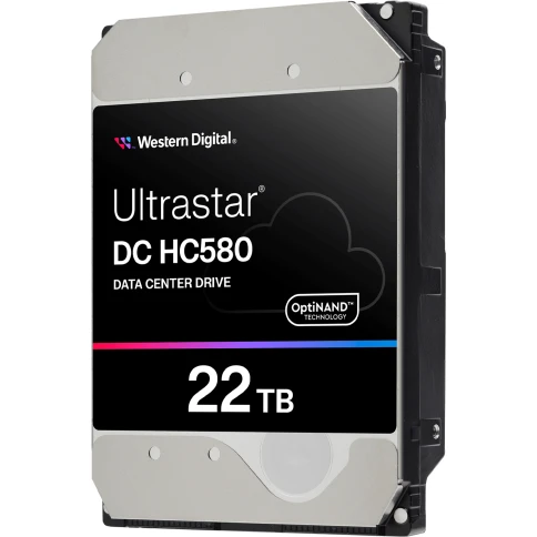 Жесткий диск/ HDD WD SAS Server 22Tb Ultrastar DC HC580 7200 12Gb/s 512MB 1 year warranty (replacement WUH722222AL5204, WUH722020BL5204, ST22000NM000E, MG10SCA20TE, ST20000NM002D, ST20000NM007H) фото 3