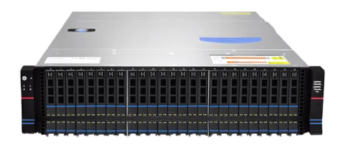 Серверный корпус/ Gooxi RMC2125-620-HSE-D 2u 25bay chassis with expander backplane 2*2.5" SAS/SATA HDD 1300w 1+1 EU power cables rail kits фото 1