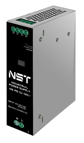 Промышленный блок питания/ Промышленный блок питания DC52V, 480W. Выходной ток: до 9,2A. Регулировка выходного напряжения в диапазоне DC50-57V Диапазон входных напряжений: AC100-265V. Цифровой индикатор выходного напряжения и тока. Защита от короткого зам фото 2