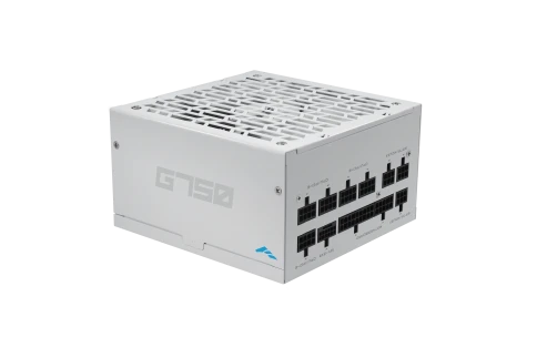 Блоки питания/ Power Supply SAMA G750 White (HAT-750yzB1G), 750W 80+ Gold (ATX, 3.1, PCIe 5.0, Full modular, 1x24(20+4)pin mesh 550mm, 2xCPU 8(4+4)pin 600mm+150mm, 2xPCIe*2 8(6+2)pin 550+150mm, 1x12VHPWR PCIe 5.1 12+4pin 600W 600mm, 3xSATA*3 450+150+150mm фото 2
