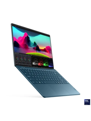 Ноутбук/ Lenovo Yoga Slim 9 14ILL10 14"(3840x2400 OLED)/Touch/Intel Core Ultra 7 256V(2.2Ghz)/32768Mb/1024PCISSDGb/noDVD/Int:Intel Arc Graphics 140V/Cam/BT/WiFi/75WHr/war 1y/1.23kg/tidal teal/Win11Home + 65W, RU kbd фото 19