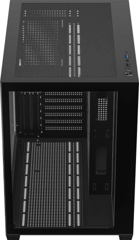 Корпус Accord ACC-ZA06B черный ATX 3x120mm 1xUSB2.0 1xUSB3.0 1xUSB3.1 audio [ACC-ZA06B] фото 2