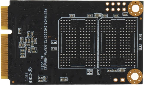 Твердотельный накопитель Netac SATA-III 512GB NT01N5M-512G-M3X N5M mSATA [NT01N5M-512G-M3X] фото 2