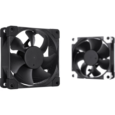 Кулер для корпуса/ Case Cooler Noctua NF-A8 PWM chromax.black.swap (80x80x25mm, 4-pin PWM, 32.67CFM, 17.7dBA, 2200RPM, Black) фото 6