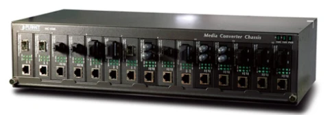 MC-1500 шасси для уставнки медиаконвертеров/ 15-slot 19" Media Converter Chassis фото 1
