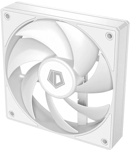 Вентилятор для корпуса ID-Cooling AF-125-W 120х120x25 белый 4-pin 30дБ Ret [AF-125-W] фото 4