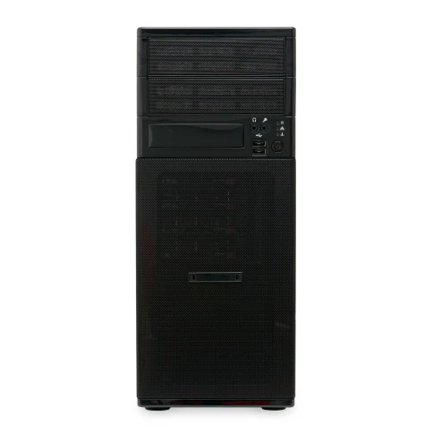 Серверный корпус/ 4-trays Workstation Chassis 2 x 5.25" drive bays 4 x 3.5" swappable HDD trays; 4-port 6 Gbps SAS/ SATA to SATA HDD; no PSU onboard (AC-PS7500 optional) фото 3