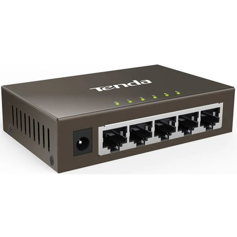Коммутатор/ Tenda TEG1005D v4.0 5-Port Gigabit Ethernet Switch фото 2