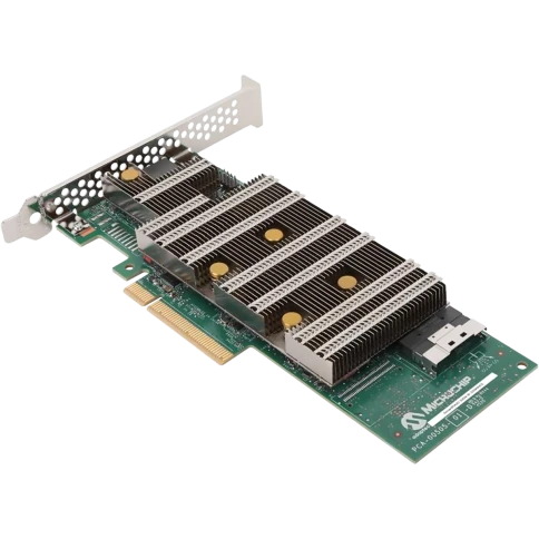 RAID контроллер Microchip SmartRAID 3254-8i, Tri-mode SAS/SATA/NVMe, 8i-ports, PCIe 4.0 x8, 4GB DDR4 Cache, RAID 0/1/5/6/50/60/1 Tripple/10 Tripple/ Adaptec SmartRAID 3254-8i /e фото 1