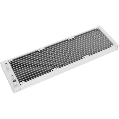 Система жидкостного охлаждения/ Water Cooling System Ocypus Iota L36 WH (300W, 360mm, White, ARGB Pump, Fans: 3x120mm, 77CFM, 2000RPM/ Pump height 65mm, 27dBA, 3100RPM, Rad thickness 27mm/ S: 1851, 1700, 1200, 115X, AM5, AM4) фото 4