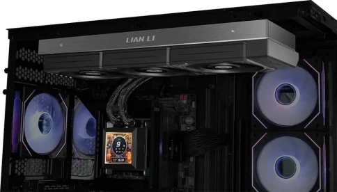 Система водяного охлаждения Lian-Li HydroShift LCD 360S Soc-AM5/AM4/1700/1851 черный 4-pin 29.8dB Al+Cu LCD 330W Ret (G89.GHSLCD36SB.R0) [G89.GHSLCD36SB.R0] фото 11