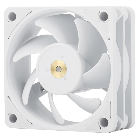 Кулер для корпуса/ Case Cooler Thermalright TL-B6W (60x60x25mm, 4-pin PWM, 16.17CFM, 20.17dBA, 3200RPM, White) фото 2