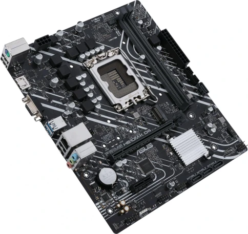 Материнская плата ASUS PRIME H610M-K D4 Soc-1700 Intel H610 2xDDR4 mATX AC`97 8ch(7.1) GbLAN+VGA+HDMI [PRIME H610M-K D4] фото 4